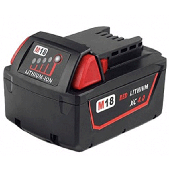 აკუმლატორი Milwaukee M18, Lithium-ion, 18V, 4Ah, Black