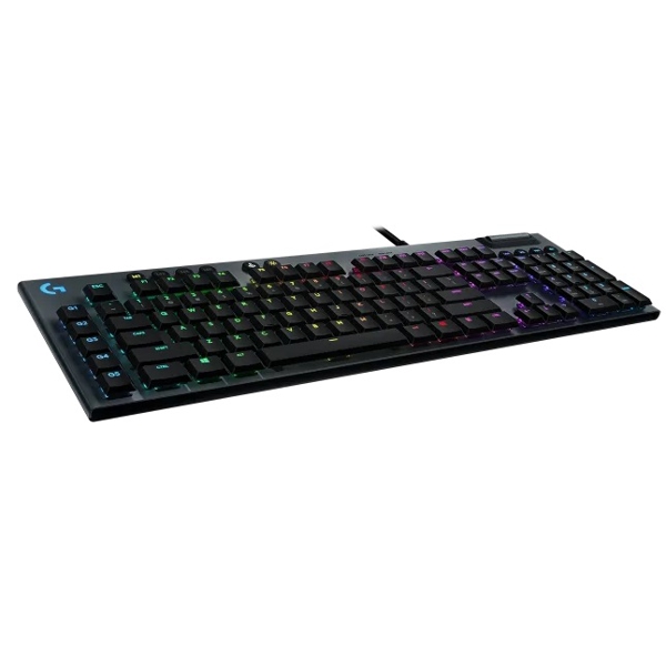 კლავიატურა Logitech L920-009007, Wired, USB, Gaming Keyboard, Black