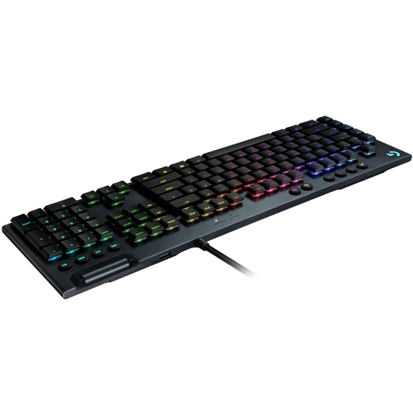 კლავიატურა Logitech L920-009007, Wired, USB, Gaming Keyboard, Black