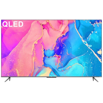 ტელევიზორი TCL 75C635/R51MG8S-RU/GE, 75", 4K UHD, Smart TV, USB, HDMI, LAN, BT, WIFI, Black