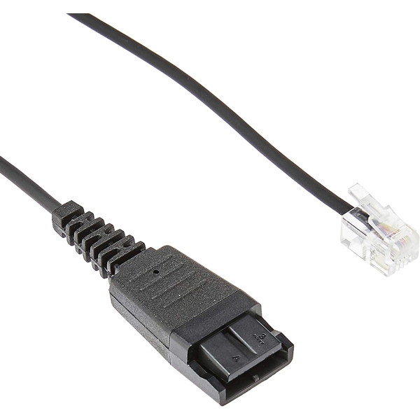 IP ტელეფონის გადამყვანი Jabra GN1200, IP Phone Connector, RJ9 0.8m, Black