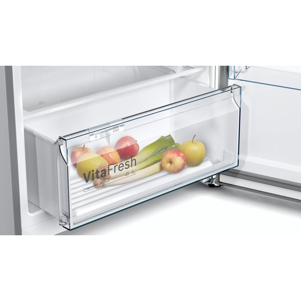 მაცივარი Bosch KDN43VL20U, 328L, No Frost, Refrigerator, Silver