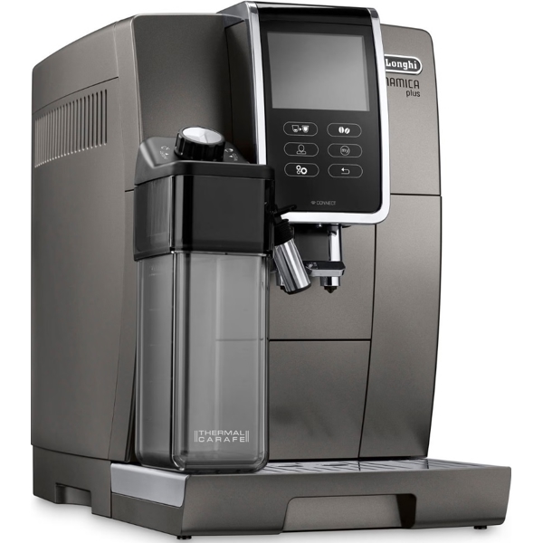 ყავის აპარატი Delonghi ECAM370.95.T, 1450W, 1.8L, Coffee Machine, Silver