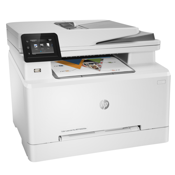 პრინტერი HP 7KW75A M283fdw, MFP, A4. Wi-Fi, USB, LAN, White