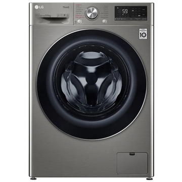 სარეცხი+საშრობი მანქანა LG F4DV509S2T, 9Kg, B, 1400Rpm, 72Db, Washing+Dryer Machine, Grey