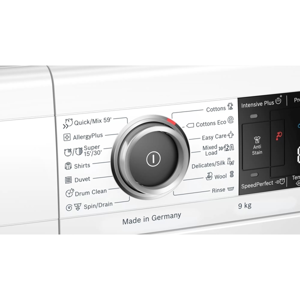 სარეცხი მანქანა Bosch WAV28M80ME, 9Kg, A+++, 1400Rpm, 71Db, Washing Machine, White