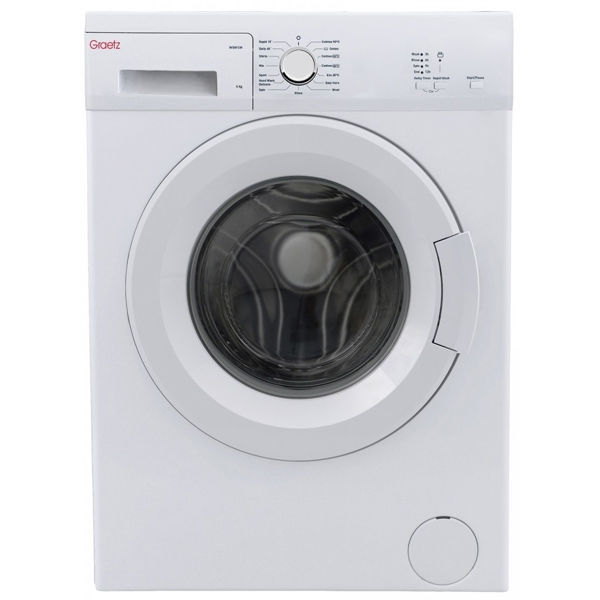 სარეცხი მანქანა Graetz W58F4W, 5Kg, A++, 800Rpm, 69Db, Washing Machine, White