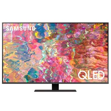 Samsung QE65Q80BAUXUA, 65", 4K UHD, Smart TV, HDMI, USB, RJ45, WIFI, BT, Carbon Silver