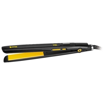 თმის უთო Vitek VT 8400, Hair Straightener, Black/Yellow