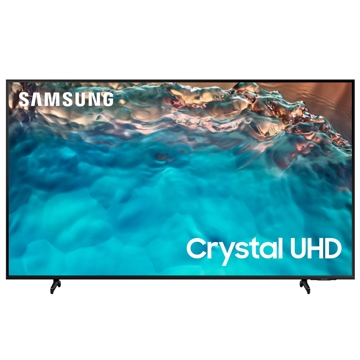 ტელევიზორი Samsung UE43BU8000UXUA, 43", 4K UHD, Smart TV, HDMI, USB, RJ-45, WIFI, BT, Black