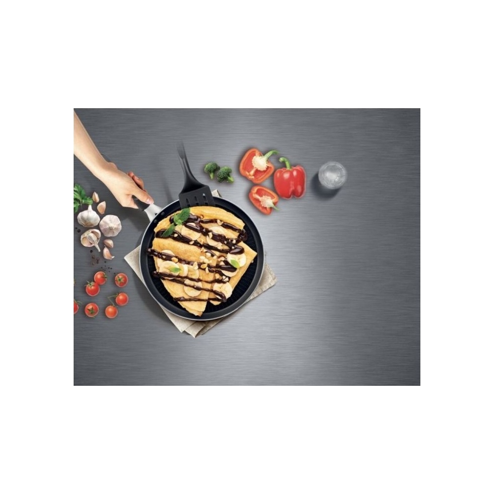 ალუმინის ტაფა Tefal C3841053, 25cm, Black