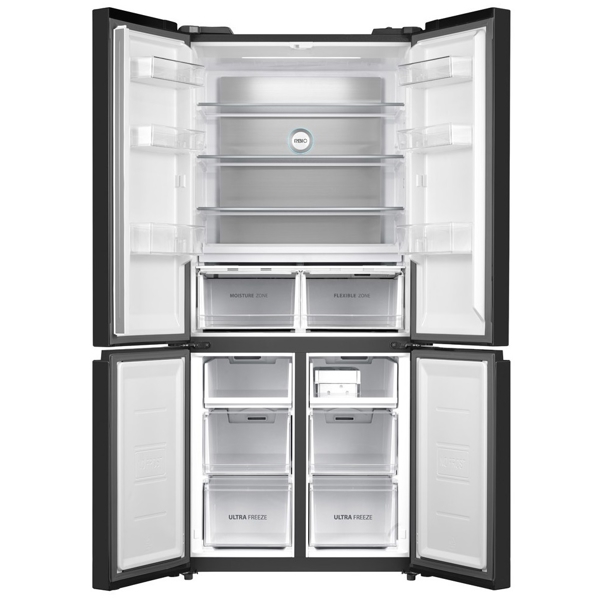 მაცივარი Toshiba GR-RF532WE-PMS(06), 457L, A+, No Frost, Refrigerator, Black