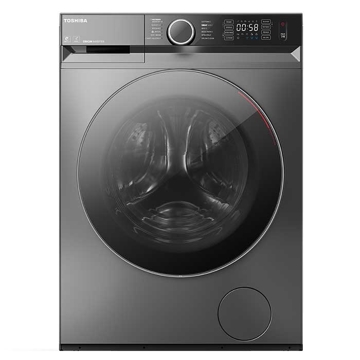 Toshiba TW-BK90G4UZ(SK)), 8Kg, A+++, 1400Rpm, 72Db, Washing Machine, Silver