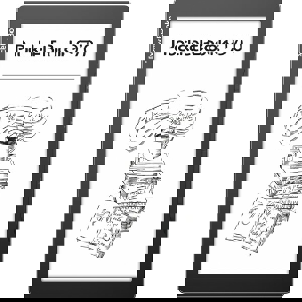 პლანშეტური წიგნი PocketBook PB970-M-CIS 970, 9.7", E-Reader, 512MB, 8GB, Wi-Fi, Mist Grey