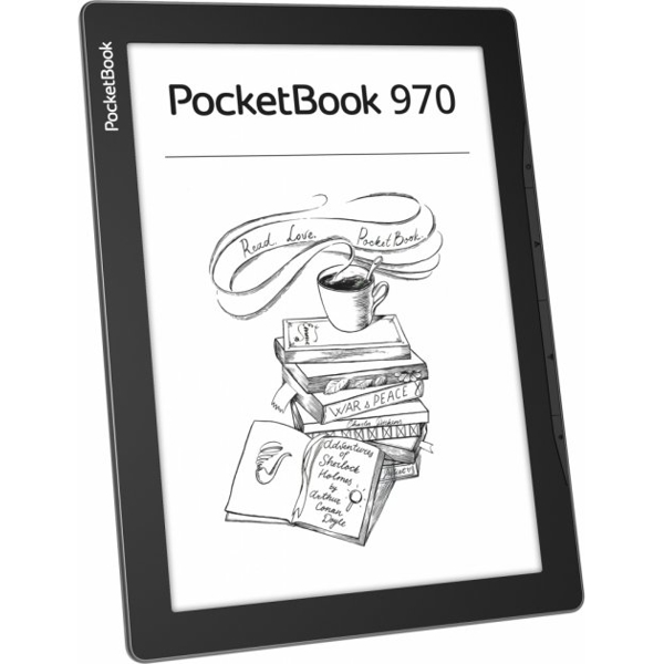 პლანშეტური წიგნი PocketBook PB970-M-CIS 970, 9.7", E-Reader, 512MB, 8GB, Wi-Fi, Mist Grey