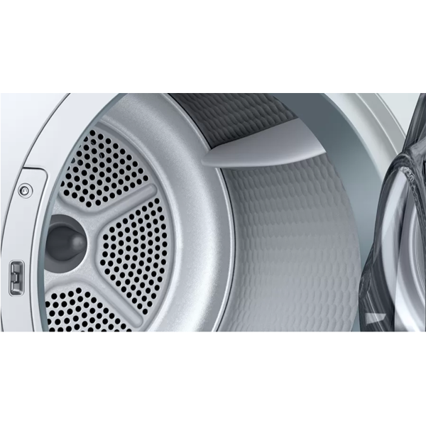 სარეცხი+საშრობი მანქანა Bosch WTN85423ME, 8Kg, B, 2600 Vt, 64Db, Washing+Dryer Machine, White