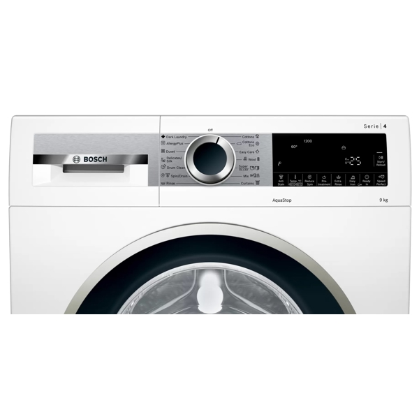 სარეცხი მანქანა Bosch WGA242X0ME, 9Kg, A+++, 1200Rpm, 72Db, Washing Machine, White