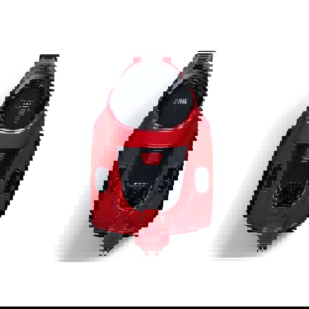 მტვერსასრუტი Bosch BGC05AAA2, 700W, 1.5L, Vacuum Cleaner, Red/Black