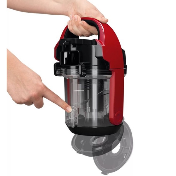 მტვერსასრუტი Bosch BGC05AAA2, 700W, 1.5L, Vacuum Cleaner, Red/Black