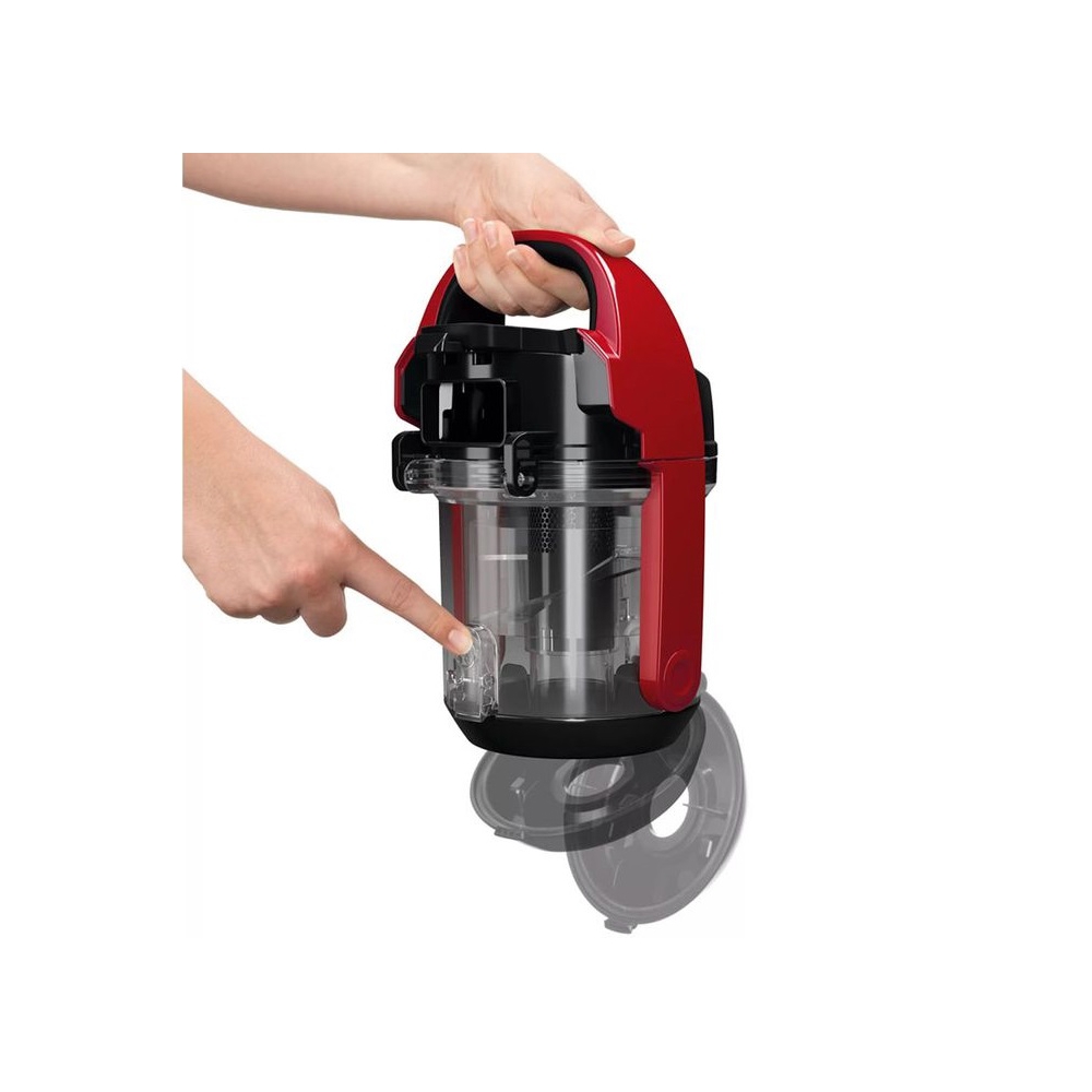 მტვერსასრუტი Bosch BGC05AAA2, 700W, 1.5L, Vacuum Cleaner, Red/Black