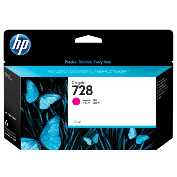 კარტრიჯი HP F9J66A 728, Ink Cartridge, Magenta