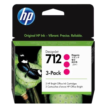 კარტრიჯი HP 3ED78A 712, Ink Cartridge, Magenta