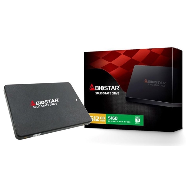 მყარი დისკი Bioastar S160-512GB, 512GB, 2.5", Hard Drive