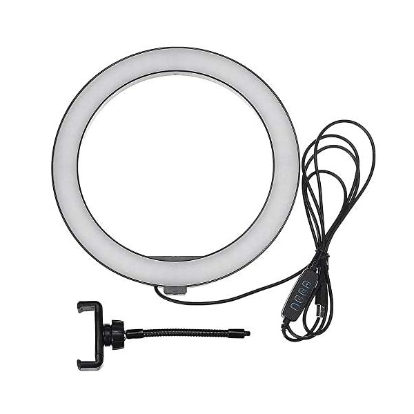 სელფის გასანათებელი რგოლი UGREEN LP245 (90636), Selfie Ring Light, 26cm, White