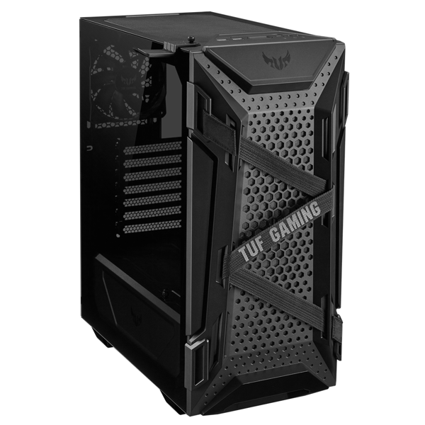 ქეისი Asus 90DC0040-B49000 TUF Gaming GT301, Computer Case, ATX, 3.5mm, 2хUSB 3.1, Black