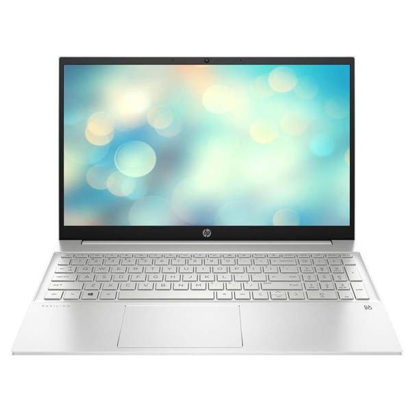 ნოუთბუქი HP 55C58EA Pavilion, 15.6", i7-1195G7, 8GB, 512GB SSD, MX450 2GB, Silver