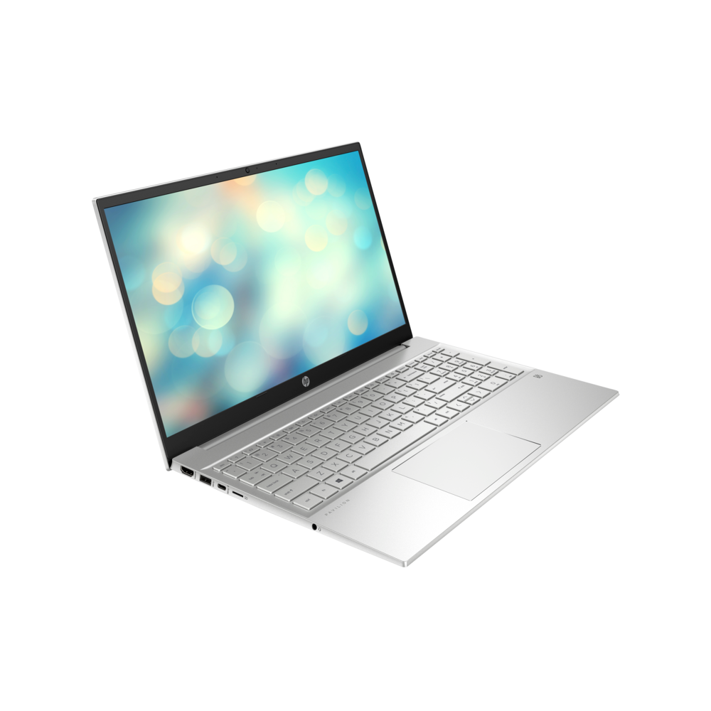 ნოუთბუქი HP 55C58EA Pavilion, 15.6", i7-1195G7, 8GB, 512GB SSD, MX450 2GB, Silver