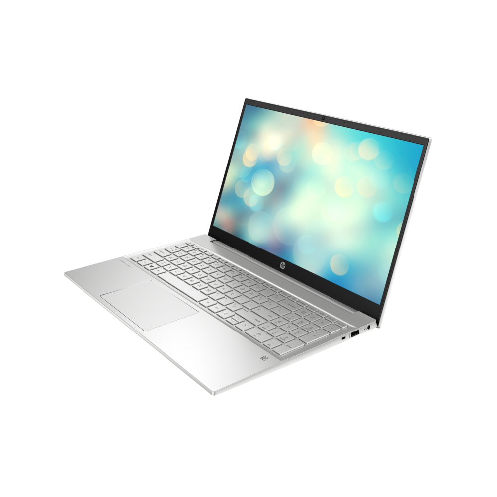 ნოუთბუქი HP 55C58EA Pavilion, 15.6", i7-1195G7, 8GB, 512GB SSD, MX450 2GB, Silver