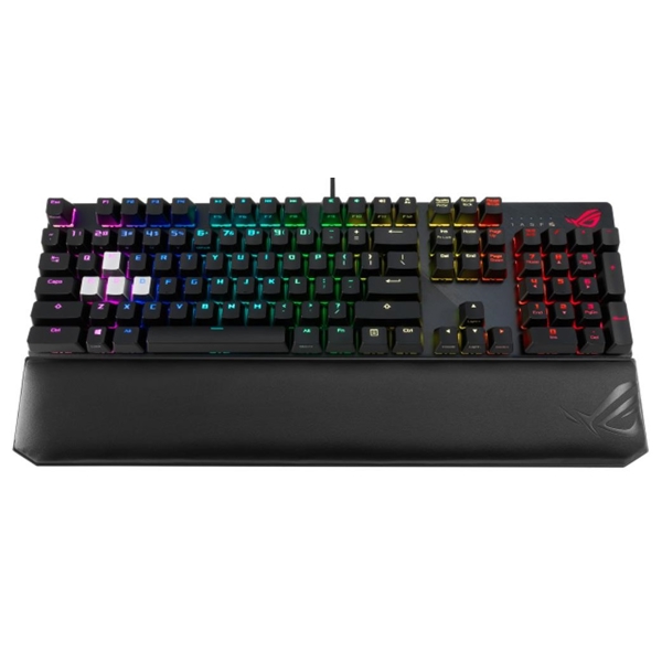 Asus XA04 90MP01I0-B0UA00, Wired, USB, RGB, Gaming Keyboard, Black