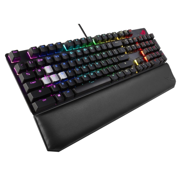 Asus XA04 90MP01I0-B0UA00, Wired, USB, RGB, Gaming Keyboard, Black