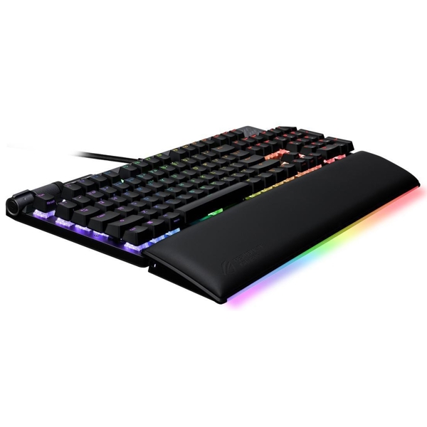 კლავიატურა Asus XA07 90MP02E6-BKUA01 US, Wired, USB 2.0, RGB, Gaming Keyboard, Grey