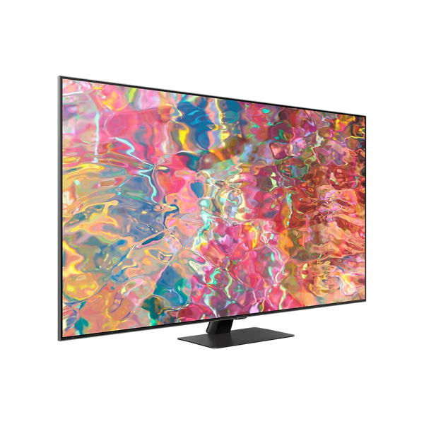 ტელევიზორი Samsung QE55Q80BAUXRUQ, 55", 4K UHD, Smart TV, HDMI, USB, RJ-45, BT, Wifi, Black