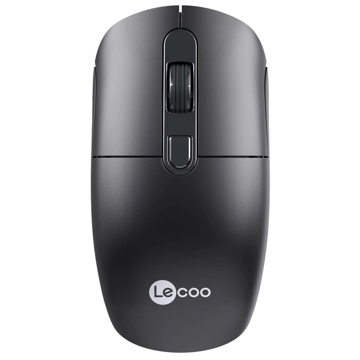 მაუსი Lenovo Lecoo M2001, Wireless Classic Mouse, USB, Black