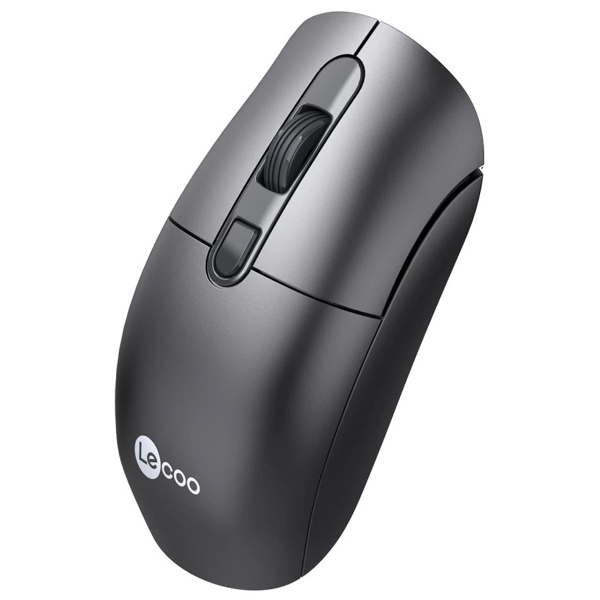 მაუსი Lenovo Lecoo M2001, Wireless Classic Mouse, USB, Black