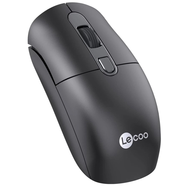 მაუსი Lenovo Lecoo M2001, Wireless Classic Mouse, USB, Black