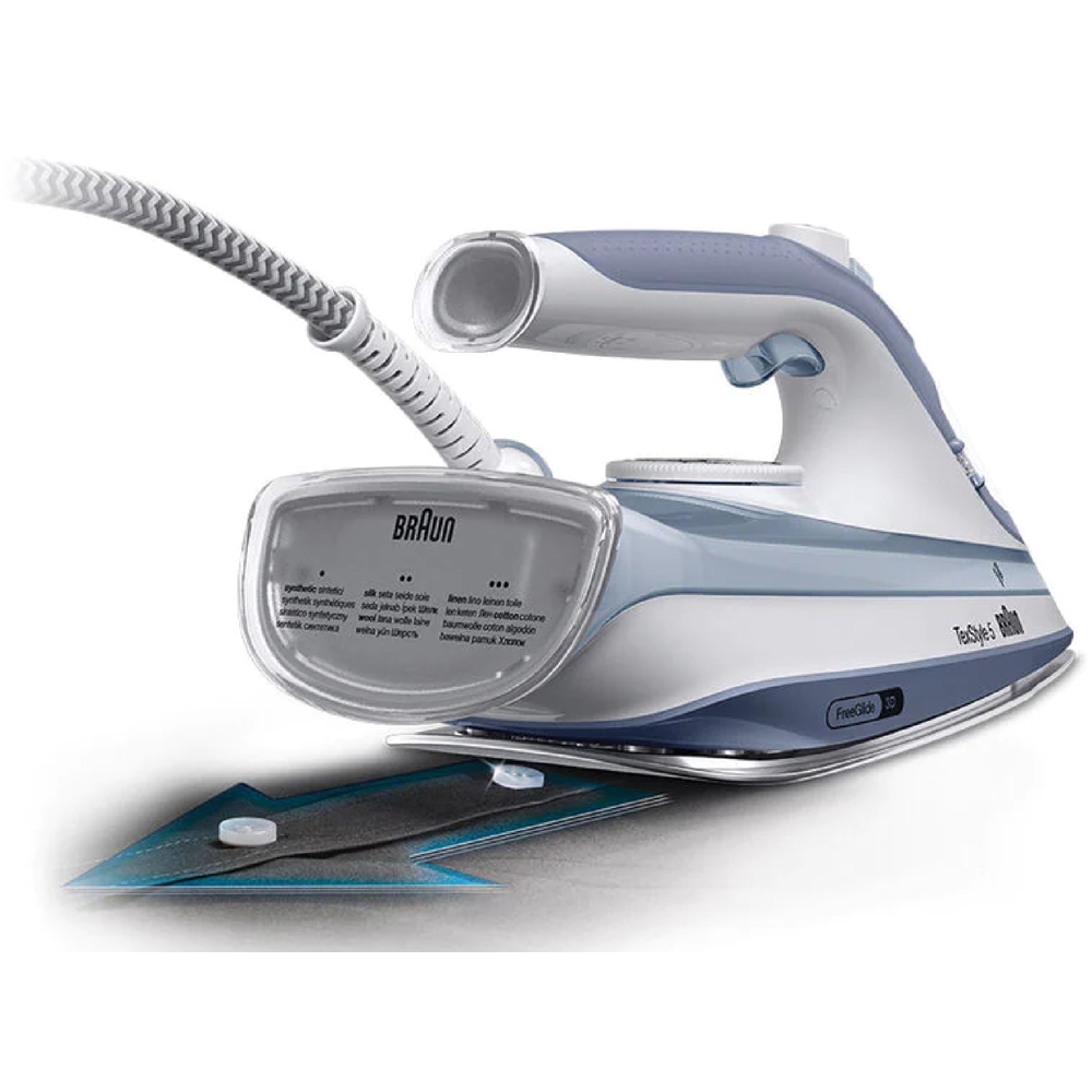 ორთქლის უთო Braun SI5078GY SI, 2800W, 0.3L, Steam Iron, Grey