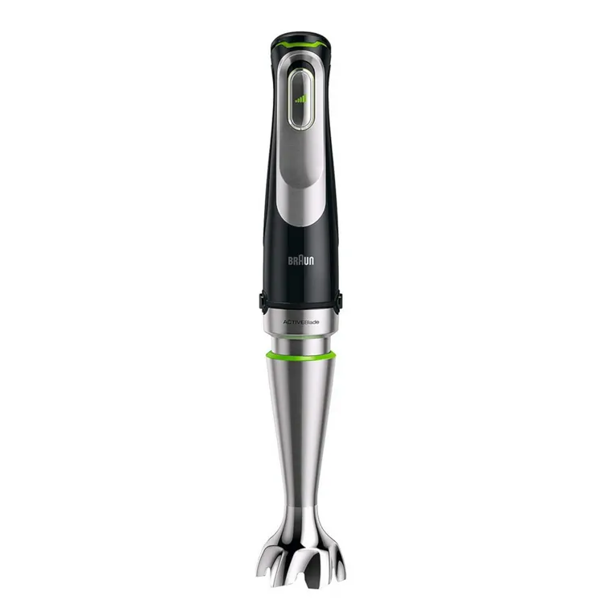 ხელის ბლენდერი Braun MQ9147X HB, 1200W, 1.25L, Blender, Black/Silver