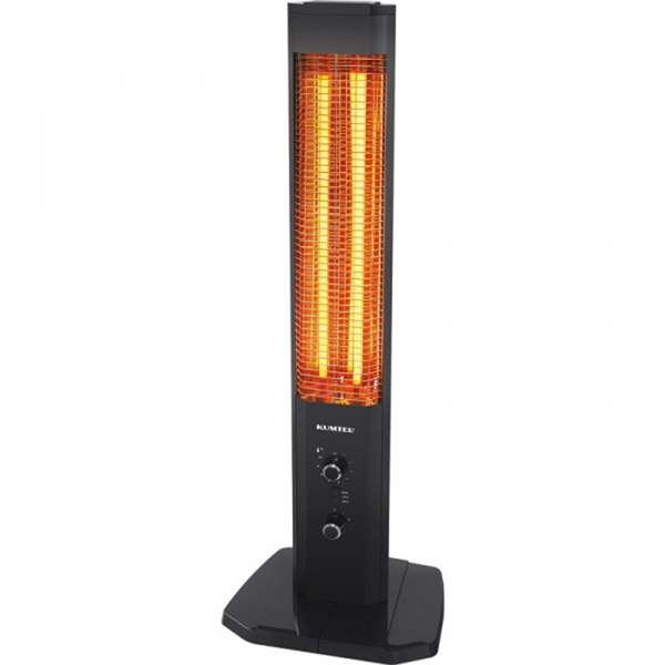 Kumtel MH-2300, 2300W, 25-30m², Electric Heater, Black