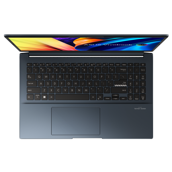 ნოუთბუქი Asus M6500QC-L1088 VivoBook Pro, 15.6", Ryzen 5-5600H, 16GB, 512GB SSD, RTX3050 4GB, Quiet Blue