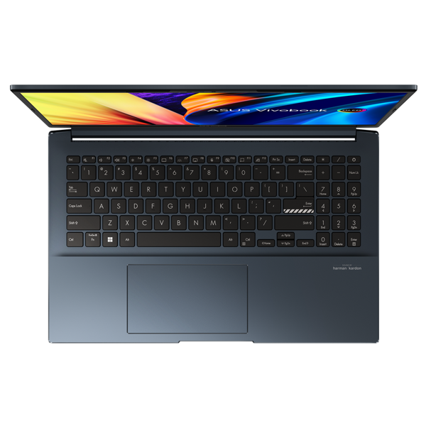 ნოუთბუქი Asus M6500QC-L1072 VivoBook Pro 15 OLED, 15.6", Ryzen 7-5800H, 16GB, 512GB SSD, RTX 3050 4GB, Blue