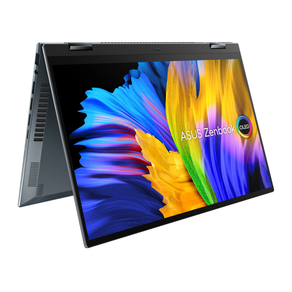 ნოუთბუქი Asus UP5401ZA-KN012W Zenbook 14 Flip OLED, 14", i5-12500H, 8GB,512GB SSD, Integrated, W10Pro, Grey