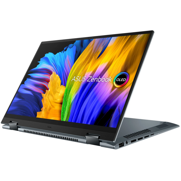 ნოუთბუქი Asus UP5401ZA-KN012W Zenbook 14 Flip OLED, 14", i5-12500H, 8GB,512GB SSD, Integrated, W10Pro, Grey