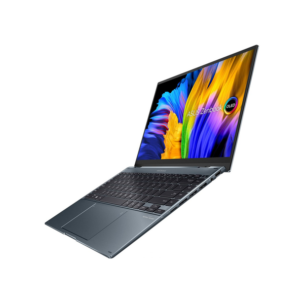 ნოუთბუქი Asus UP5401ZA-KN012W Zenbook 14 Flip OLED, 14", i5-12500H, 8GB,512GB SSD, Integrated, W10Pro, Grey