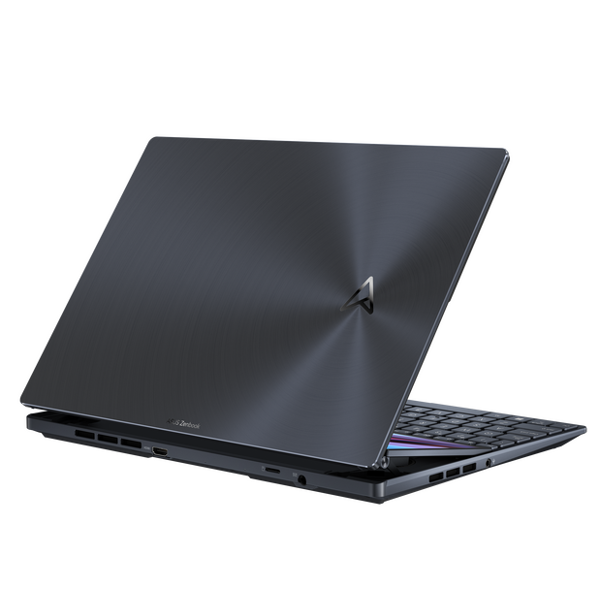 ნოუთბუქი Asus UX8402ZA-M3103W Zenbook Pro 14 Duo Oled 12.7", i5-12500H, 16GB, 1TB SSD, Integrated, W11 Pro, Black