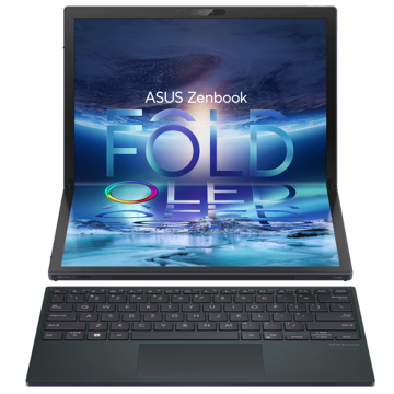 ნოუთბუქი Asus UX9702AA-MD007W Zenbook 17 Fold Oled 17", i7-1250U, 16GB, 1TB SSD, Integrated, Black