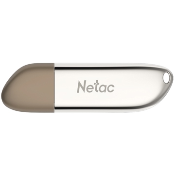 USB ფლეშ მეხსიერება Netac NT03U352N-064G-30PN, 64GB, USB, Silver